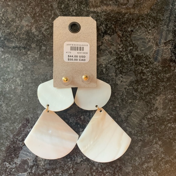 NWT Anthropologie Drop Earrings - Picture 2 of 2